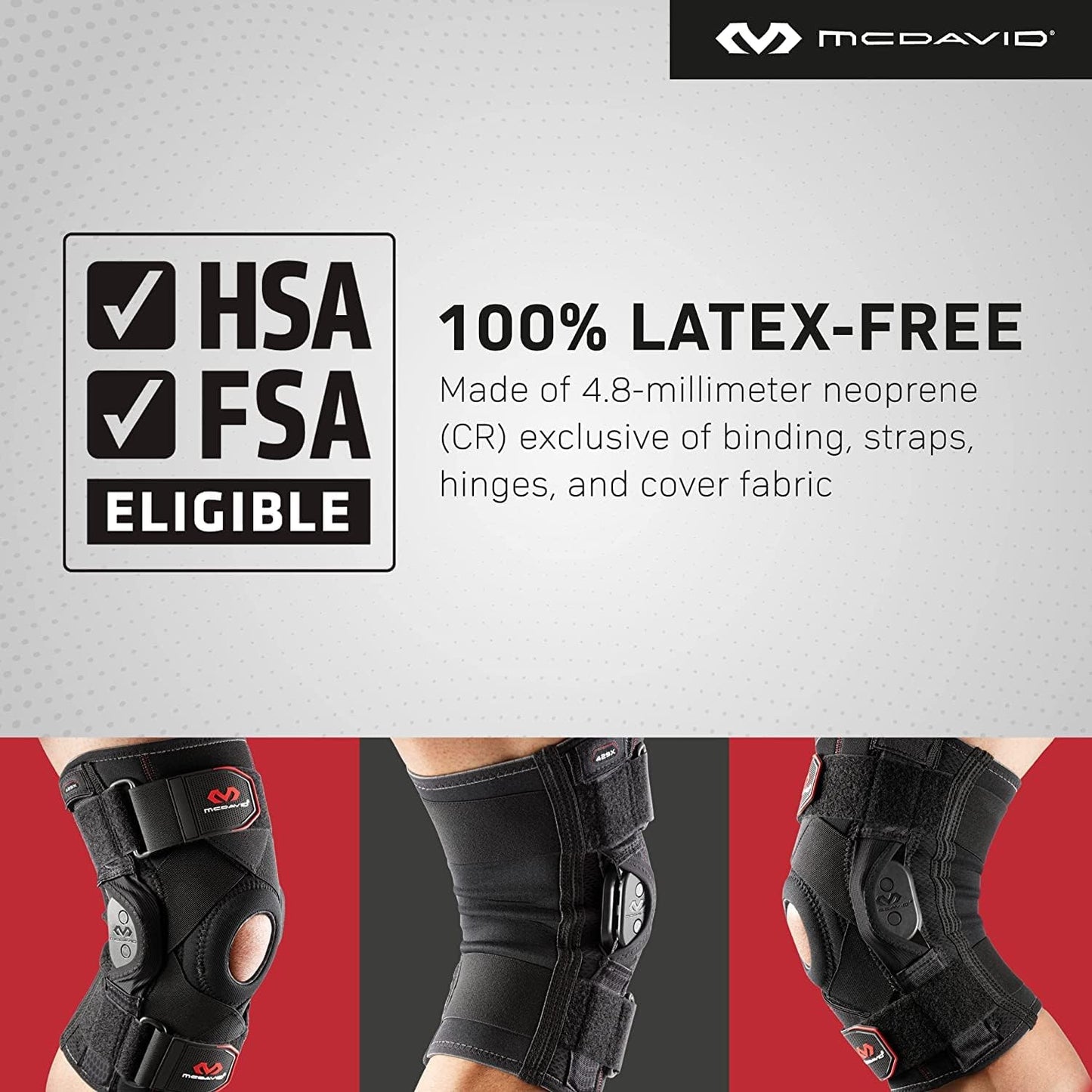 Hinged Knee Brace for Men and Women, Knee Brace with Side Stabilizers, Knee Compression Sleeves and Stability Straps for ACL, LCL, Arthritis, Tendonitis, MCL, Patella, Left and Right