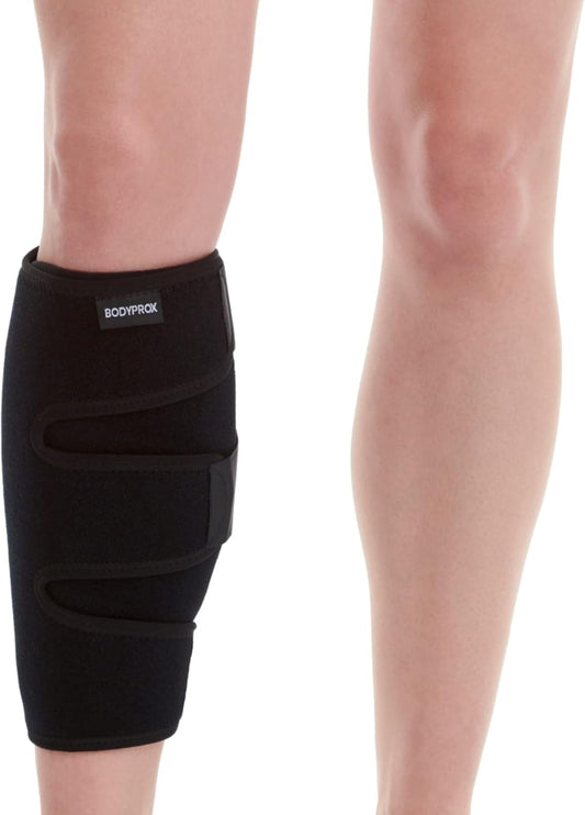 Calf Support Brace 1 Pack, Adjustable Shin Splint Compression Calf Wrap